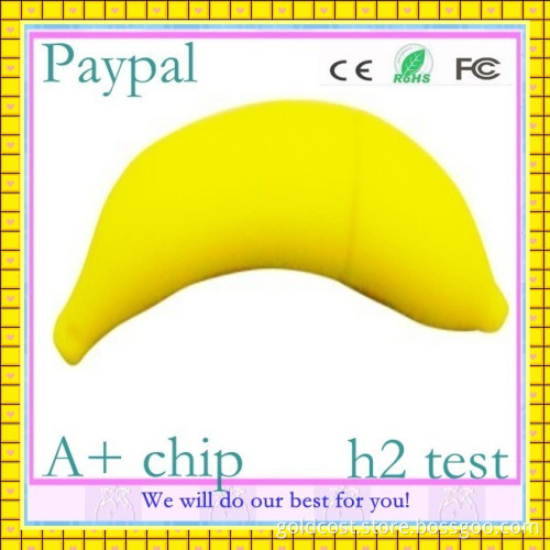 Hot Sell Kids Gift Banana Shape USB Disk (GC-B011)